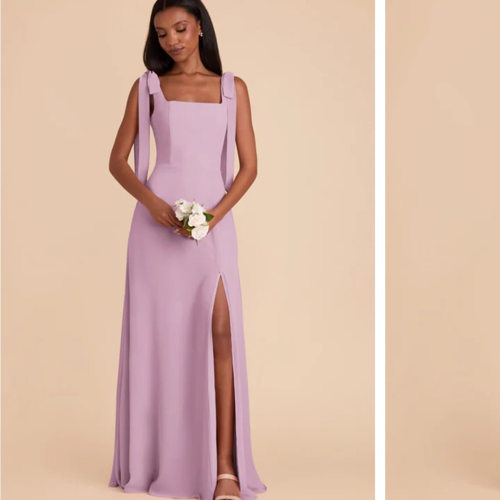 Birdy Grey Lilac Maxi Dress with Slit